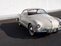 Karmann-Autosammlung auf dem Gelände des VW-Werkes in Osnabrück (Niedersachsen). VW Karmann Ghia Konteptstudie von 1953.