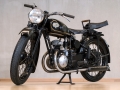 Motorrad- und Automuseum PS.SPEICHER in Einbeck (Niedersachsen). Zündapp Einszylinder-196-ccm-Motortrad von 1950.