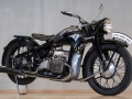 Motorrad- und Automuseum PS.SPEICHER in Einbeck (Niedersachsen). Zündapp K800 - Vierzylinder-Boxer-Motortrad von 1934.