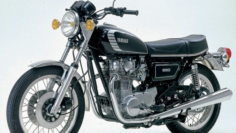 Ein Klassiker: die Yamaha XS650 aus den 70er Jahren. Foto: Yamaha